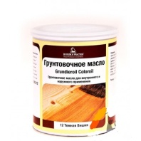 Масло грунтовочное Grundierol  1л. цв. темная вишня