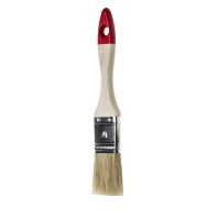 Кисть плоская NATURA 1" натуральная щетина 25 мм